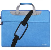 Polham Su geçirmez Oxford Kumaşlı 15.6 İnch Universal Laptop Çantası, Darbe Önleyici, Toza Dayanıklı - 7