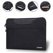 Polham Su geçirmez Oxford Kumaşlı 15.6 İnch Universal Laptop Çantası, Darbe Önleyici, Toza Dayanıklı - 3
