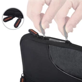 Polham Su geçirmez Oxford Kumaşlı 15.6 İnch Universal Laptop Çantası, Darbe Önleyici, Toza Dayanıklı - 5