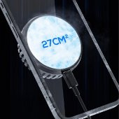 Polham Telefon, Tablet İçin Radyatörlü Telefon Soğutucu Fanı, Manyetik Magsafe Uym Kasırga Soğutucu thumbnail 4