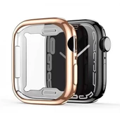 Polham Apple Watch 45mm Full Kaplama Silikon Kılıf, Apple Watch 2-3-4-5-6-7-8 ve SE Uyumlu Kılıf - 11