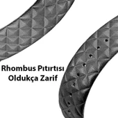 Polham Businessloop Gerçek Deri Apple Watch 42-44-45MM için Kordon Kayış, Tüm Ciltlere Uyumlu Kayış - 5