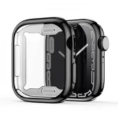 Polham Apple Watch 41mm Full Kaplama Silikon Kılıf, Apple Watch 2-3-4-5-6-7-8 ve SE Uyumlu Kılıf - 1