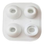 Polham Airpods Pro İle Uyumlu 2 Çift Silikon Yedek Kulaklık Ucu, Kulaklık Tıkacı, Gürültü Engellemeli - 1