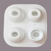 Polham Airpods Pro İle Uyumlu 2 Çift Silikon Yedek Kulaklık Ucu, Kulaklık Tıkacı, Gürültü Engellemeli - 2