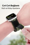 Polham Climberloop Apple Watch 42-44-45MM Ultra Rahat ve Hafif Kordon Kayış, Cırt Cırtlı Bağlantılı - 4