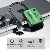 Polham 2in1 30W Mıknatıslı İpad, İphone Lightning Şarj ve 3.5MM Kulaklık Çevirici Çoğaltıcı Adaptör - 2