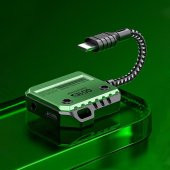Polham 2in1 30W Mıknatıslı İpad, İphone Lightning Şarj ve 3.5MM Kulaklık Çevirici Çoğaltıcı Adaptör - 5