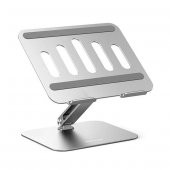 Polham 11-18 İnch Yükseklik Ayarlamalı, Katlanabilir Tablet ve Laptop Standı, Kaymaz, Titremez Stand - 1