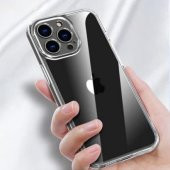 Polham iPhone 14 Pro 6.1inç Sert Silikon Kılıf, Darbe Emici, Kamera Korumalı, Magsafe Uyumlu Kılıf - 3