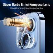 Polham İPhone 14 -14 Plus Full Kaplama Kırılmaz Kamera Koruyucu,Darbe Emici, Çizilmez Koruyucu - 3