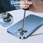 Polham İPhone 14 -14 Plus Full Kaplama Kırılmaz Kamera Koruyucu,Darbe Emici, Çizilmez Koruyucu - 4