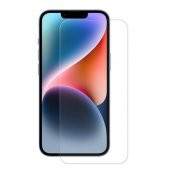 Polham 9H 2.5D iPhone 14 Pro 6.1inç Full Kaplama Kırılmaz Ekran Koruyucu,Parmak İzi Bırakmaz Koruyucu - 1