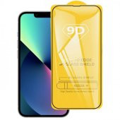 Polham 9D Ultra Sert ve Dayanıklı iPhone 14 6.1 Ful Kaplama Kırılmaz Ekran Koruyucu, Glue-Tempered - 1