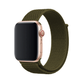 E2M APPLE WATCH 38-40MM KRD-03 HASIR HAKİ KORDON thumbnail 1