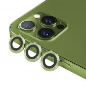 Binano M.Ring Iphone 12 Pro Max Lens Koruyucu YEŞİ - 1