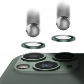 Binano Metal Ring Iphone12 Pro Lens Koruyucu Kırmızı thumbnail 2