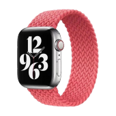 E2M Apple Watch 42-44mm KRD-15 Örgü Pembe Kordon L thumbnail 1
