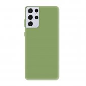BİKAPAK ECO SENSE SAMSUNG S 21 ULTRA YEŞİL KAPAK - 1