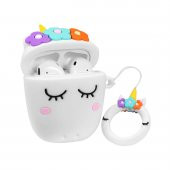 E2M AIRPODS 1-2 KILIF UNICORN BEYAZ thumbnail 1