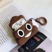E2M AIRPODS 1-2 KILIF POO KAHVERENGİ - 1