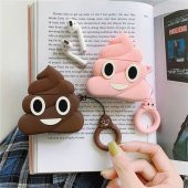 E2M AIRPODS 1-2 KILIF POO KAHVERENGİ - 3