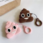 E2M AIRPODS 1-2 KILIF POO KAHVERENGİ - 4