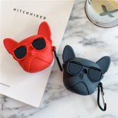 E2M AIRPODS PRO KILIF BULLDOG KIRMIZI thumbnail 2