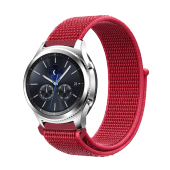 E2M HUAWEI WATCH 20MM KRD-03 HASIR KIRMIZI KORDON - 1