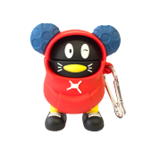 E2M AIRPODS 1-2 KILIF MINI MASKED KIRMIZI thumbnail 2