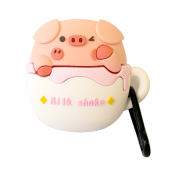 E2M AIRPODS 1-2 KILIF MILKSHAKE DOMUZCUK PEMBE thumbnail 2