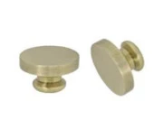 Boş Mum Mühür Pirinç Damga Başlığı Yuvarlak 25mm Bronz thumbnail 3