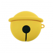 E2M AIRPODS 1-2 KILIF YUVARLAK ZİL SARI thumbnail 2