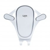 LinkTech H709 Mandallı Araç İçi Telefon Tutucu Beyaz - 2