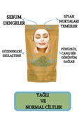 Yeşil Kil Maskesi İçin Öğütülmüş Doğal Saf Naturel 500 Gr Paket - 3