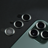 Binano Metal Ring Iphone 13 Pro/13 Pro Max Koyu Yeşil Kamera Koruyucu - 2