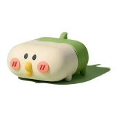 E2M AIRPODS 3 KILIF PEMBE YANAK YEŞİL - 1