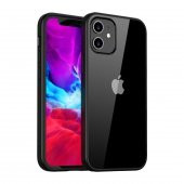 BİKAPAK ELIT SHINE IPHONE 12 MİNİ FULL SİYAH KAPAK thumbnail 1