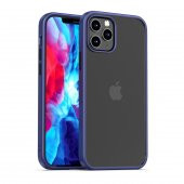 BİKAPAK ELIT SHINE IPHONE 12 PRO MAX MAVİ KAPA - 2