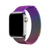 E2M APPLE WATCH 38-40MM KRD-01 METAL HASIR KARIŞIK KORDON thumbnail 2