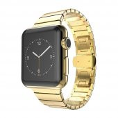 E2M APPLE WATCH 42-44MM KRD-09 KLASİK METAL GOLD K thumbnail 2