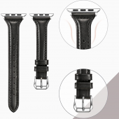 E2M Apple Watch 42-44mm KRD-13 Deri Pembe Kordon thumbnail 3