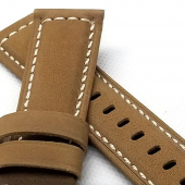 E2M Samsung Watch 22mm KRD-21 Süet Taba Kordon - 1