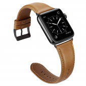 E2M APPLE WATCH 42-44MM KRD-10 DERI GRİ KORDON - 3