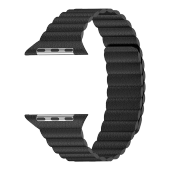 E2M APPLE WATCH 42-44MM KRD-06 DERİ BÜKME LACİVERT KORDON thumbnail 3