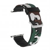 E2M Apple Watch 38-40mm KRD-24 Kamuflaj Koyu Yeşil thumbnail 2