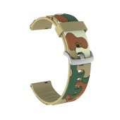 E2M Samsung Watch 22mm KRD-24 Kamuflaj Açık Kahve thumbnail 2