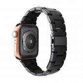 E2M Apple Watch 42-44mm KRD-25 Resin Siyah Kordon thumbnail 2