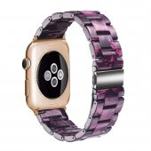 E2M Apple Watch 42-44mm KRD-25 Resin Mor Kordon - 2