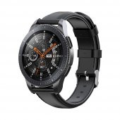 E2M SAMSUNG WATCH 42MM (20MM) KRD-10 DERİ SİYAH KO - 1